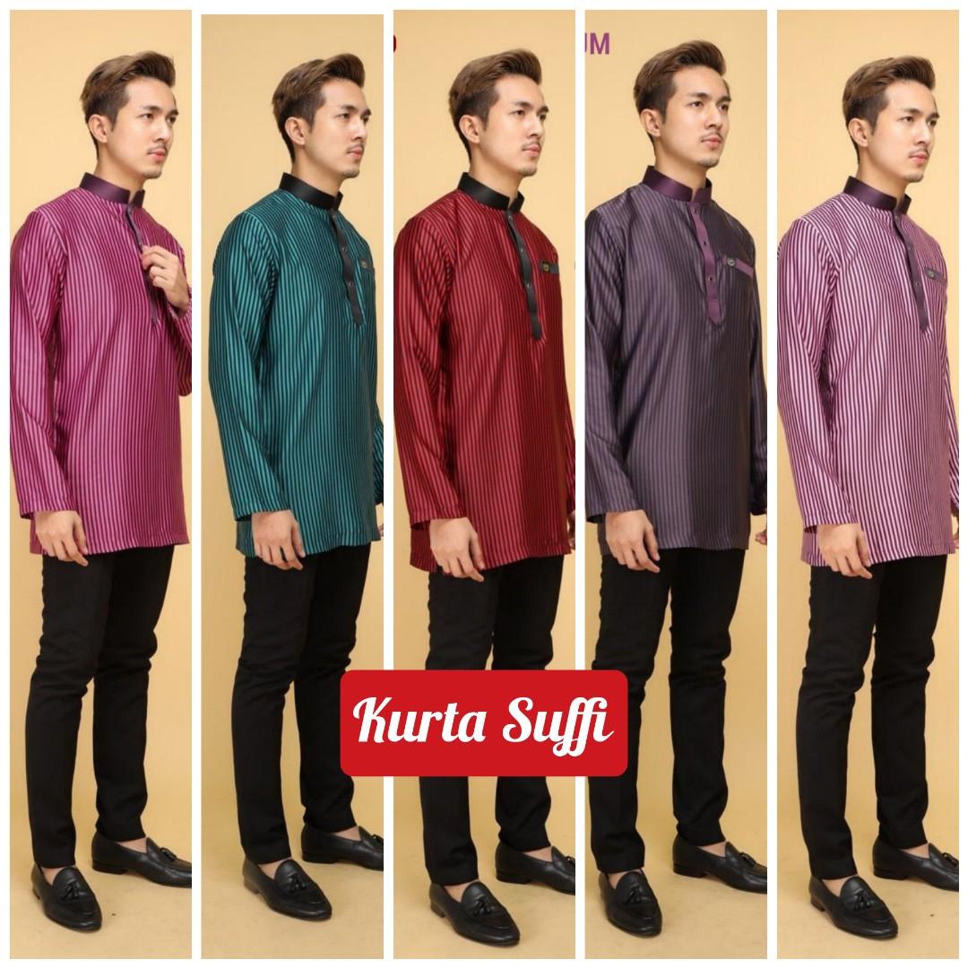 Kurta Suffi 1 2 Baju Raya 2020 Men S Fashion Clothes Tops On Carousell