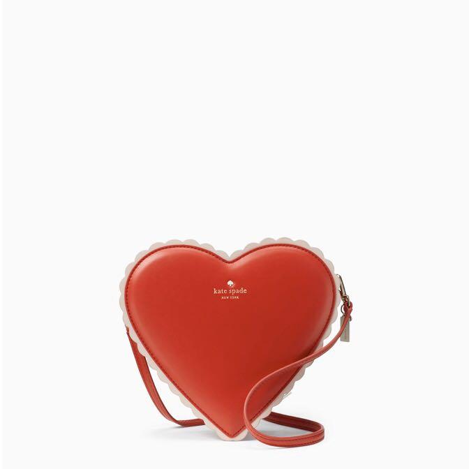 Red heart bag top