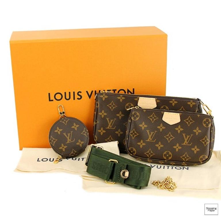 Louis Vuitton Multi Pochette Accessoires M44813 Green [LV2022-0347] -  $329.10 : Louis Vuitton Outlet