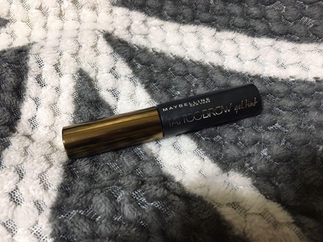 Maybelline Tattoo Brow Gel Tint Health Beauty Makeup On Carousell