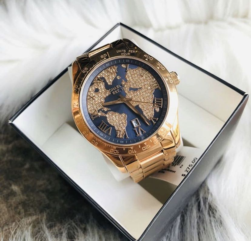 Michael kors globe 2025 watch