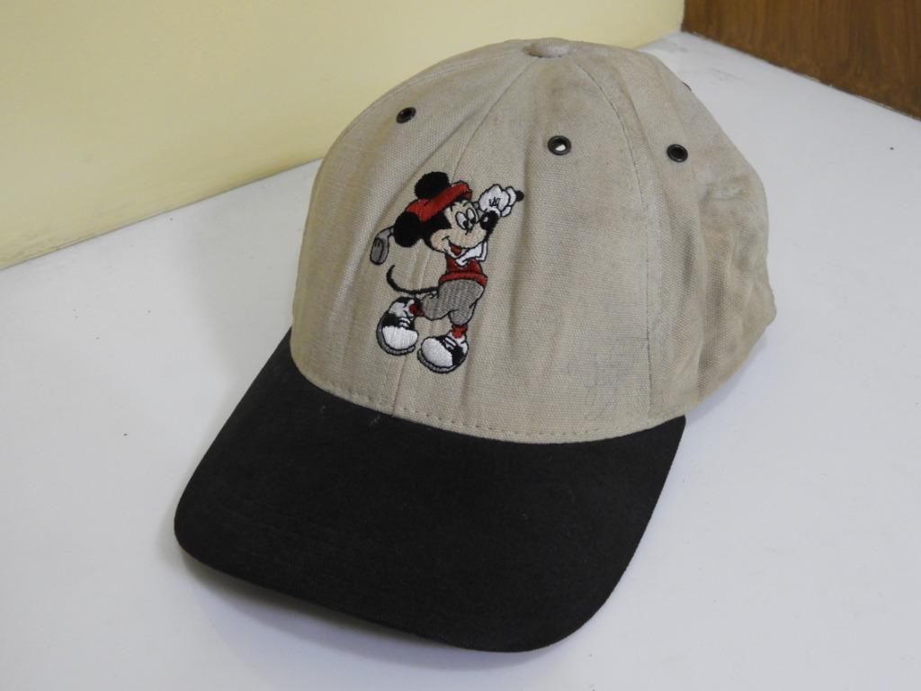 mickey golf hat