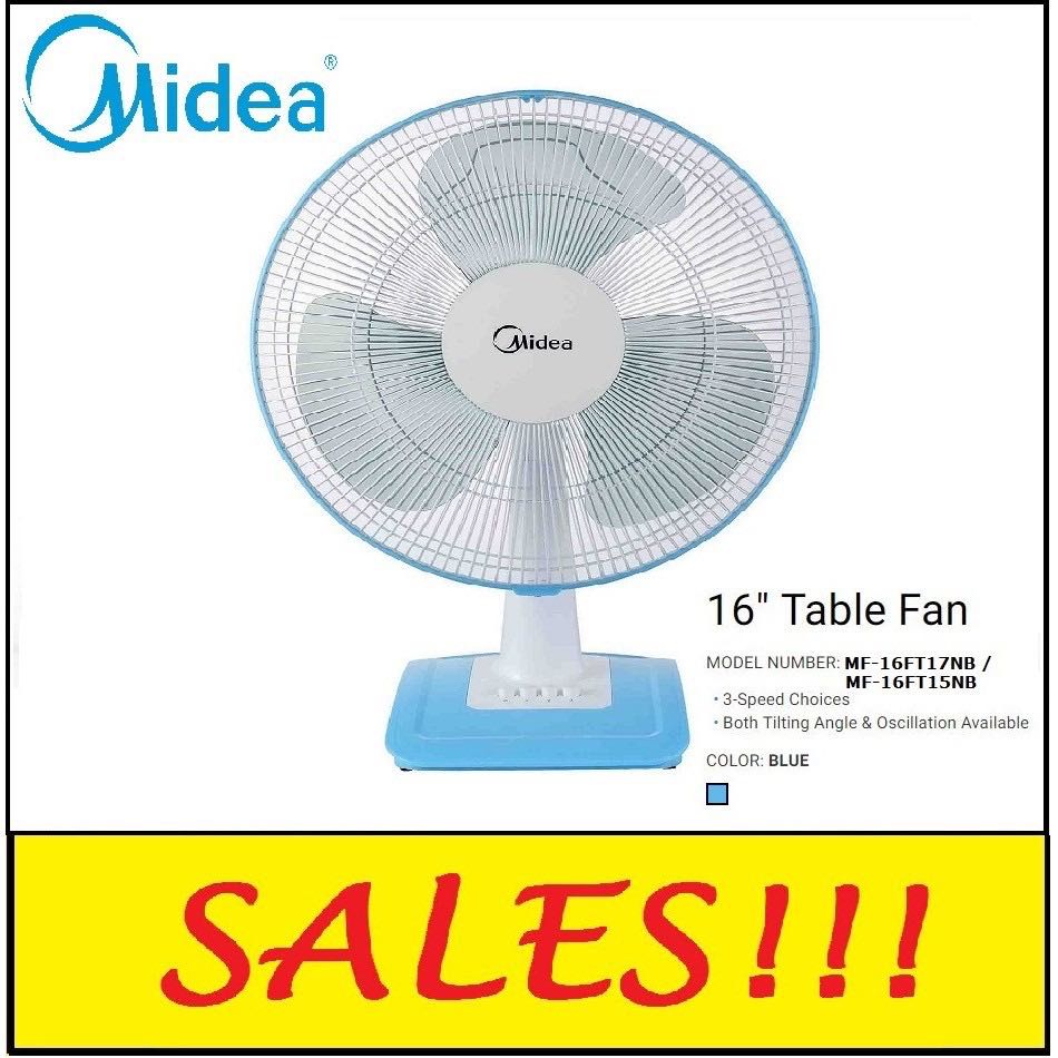 Midea 16 Kipas Table Fan Tv Home Appliances Kitchen Appliances Kettles Airpots On Carousell