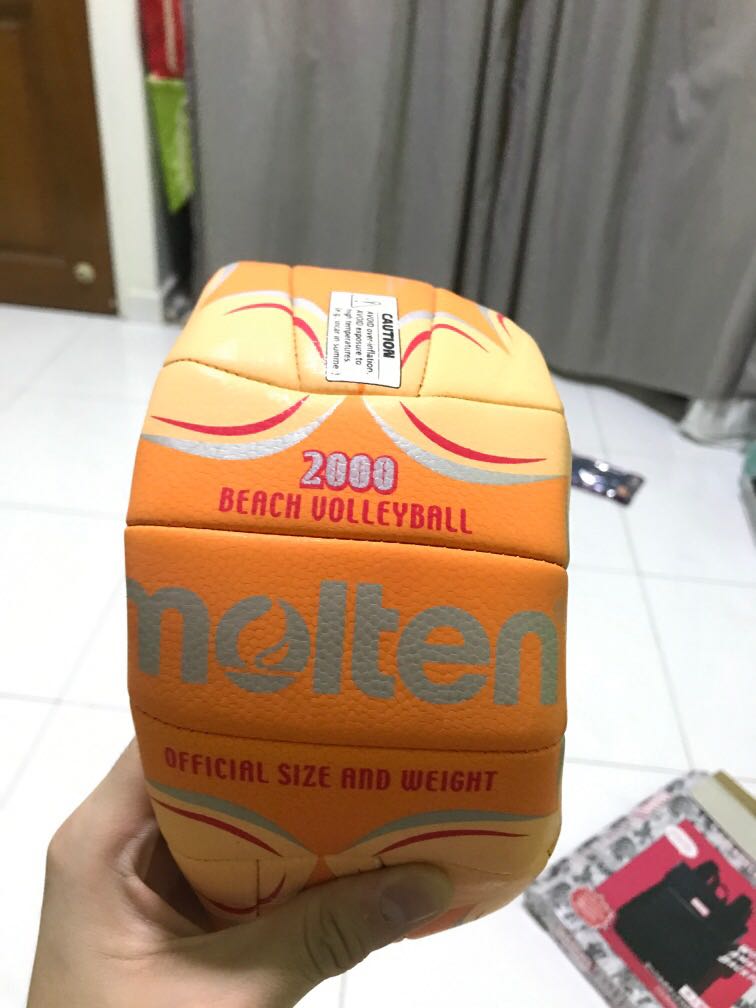 Molten 2000 beach volleyball, Sports Equipment, Sports & Games, Racket & Ball Sports on Carousell