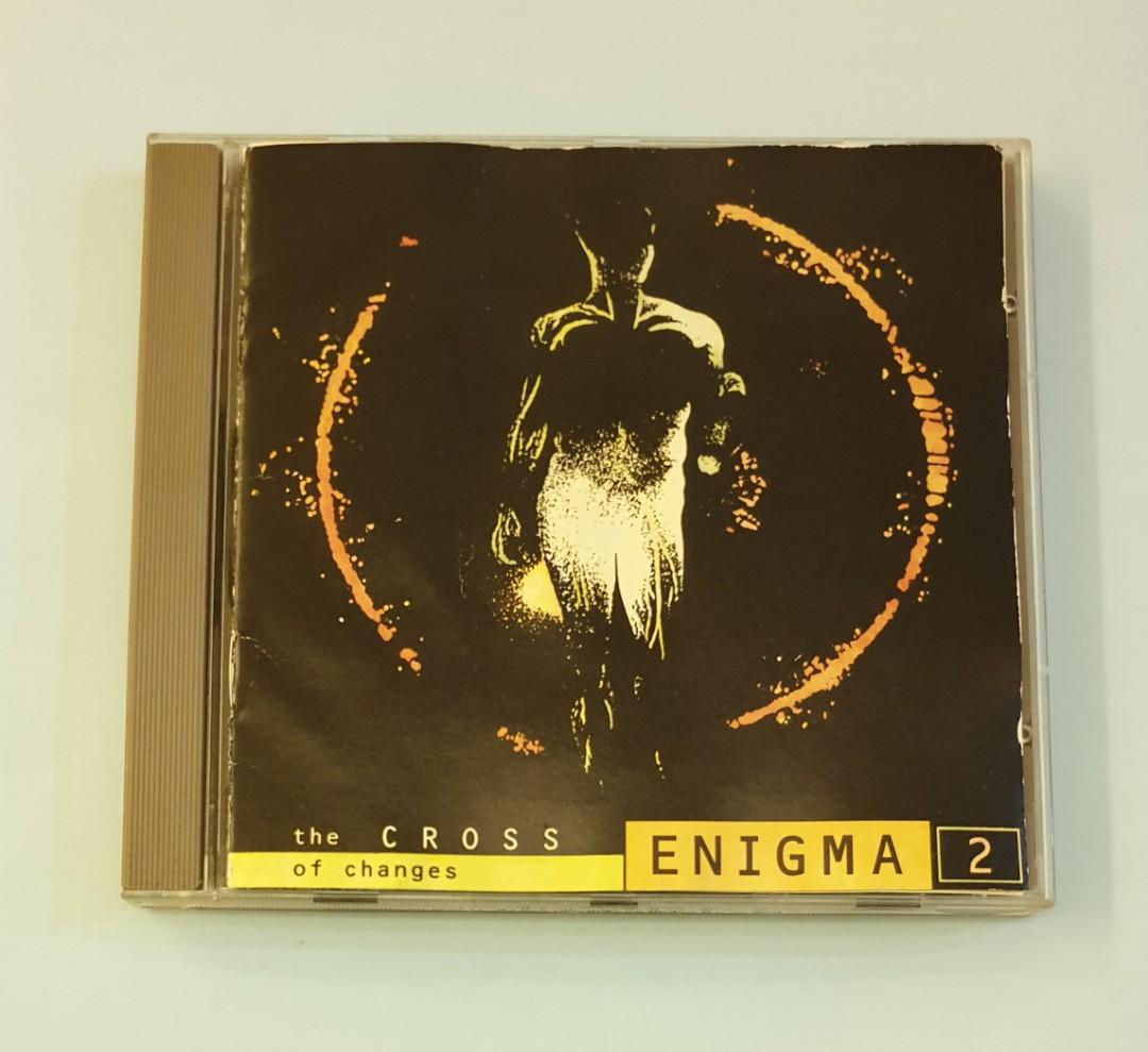 ENIGMA 2 THE CROSS OF CHANGES CLAMSHELL 1994 RARE CASSETTE TAPE INDIA indian 