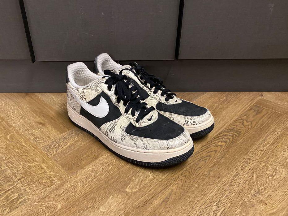 air force 1 snakeskin cocoa