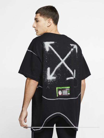 Nike x Off-White T Shirt, Men's Fashion, Tops u0026 Sets, Tshirts u0026 Polo Shirts  on Carousell