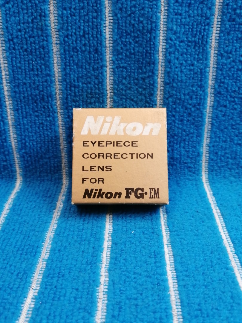 Nikon FG eyepiece correction, Photography, Photography Accessories