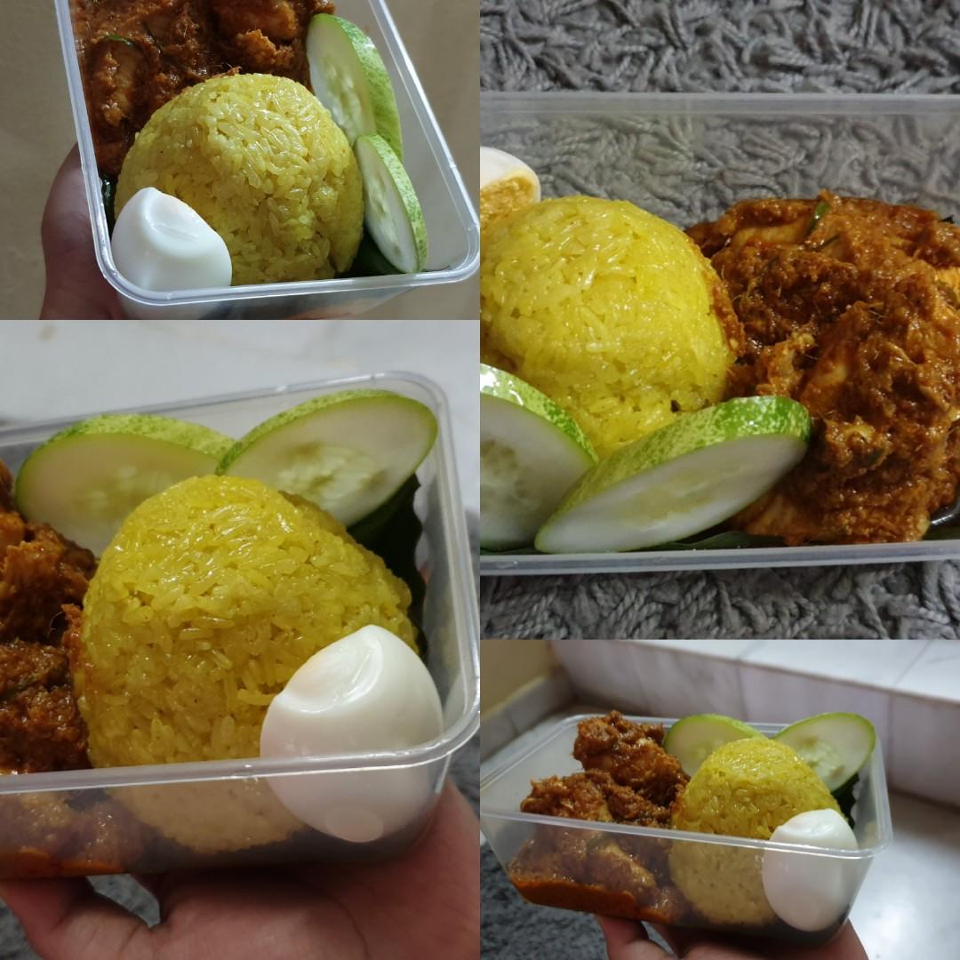 Pulut Kuning Rendang Ayam Mommy Legend Food Drinks Packaged Snacks On Carousell