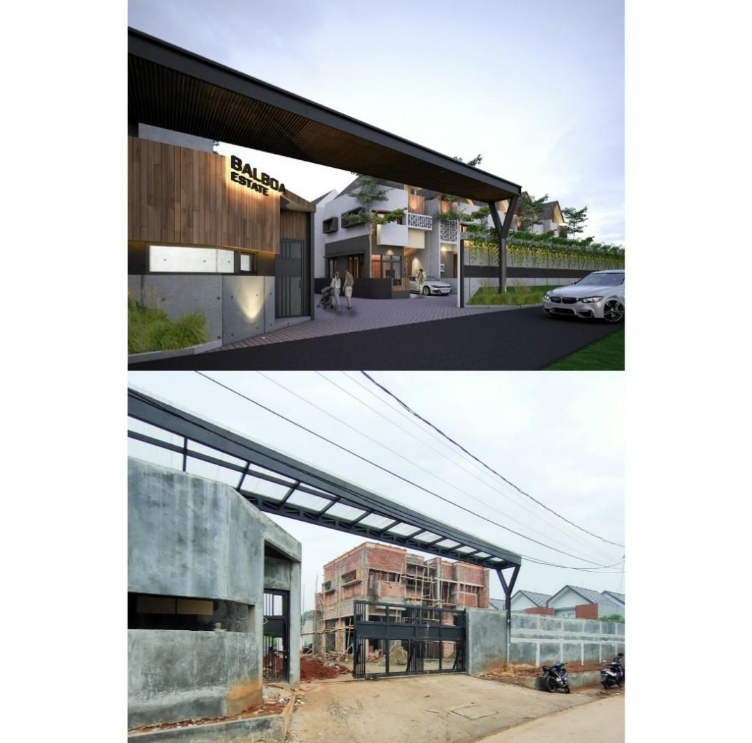 Rumah Baru Minimalis Dlm Cluster Free Bphtb