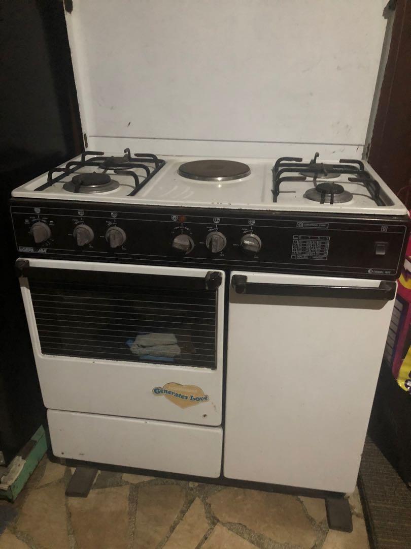 Rush Sale La Germania Electric And Gas Range Home Furniture Home Appliances Other Kitchen Appliances On Carousell
