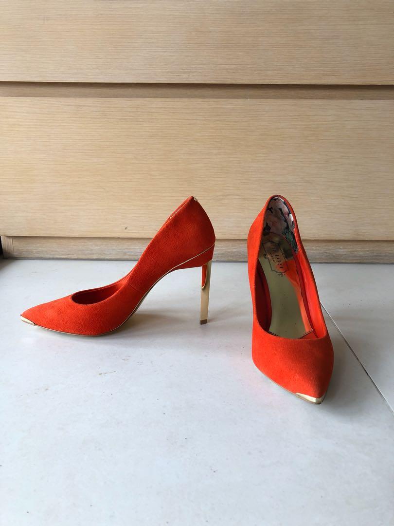 Ted baker cheap orange heels