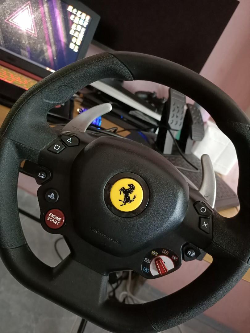 ThrustMaster T80 Ferrari 488 GTB Edition, Video Gaming, Gaming ...