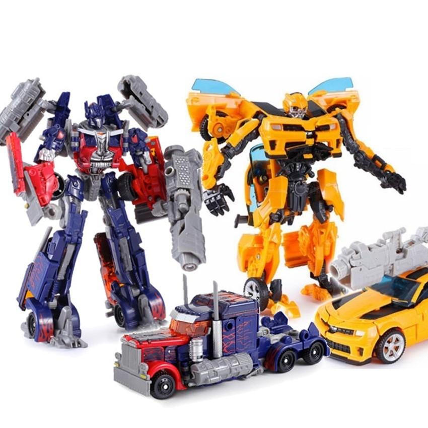 Transformers Optimus Prime Bumblebee Combo Set Transformer Toy Toys Games Other Toys On Carousell