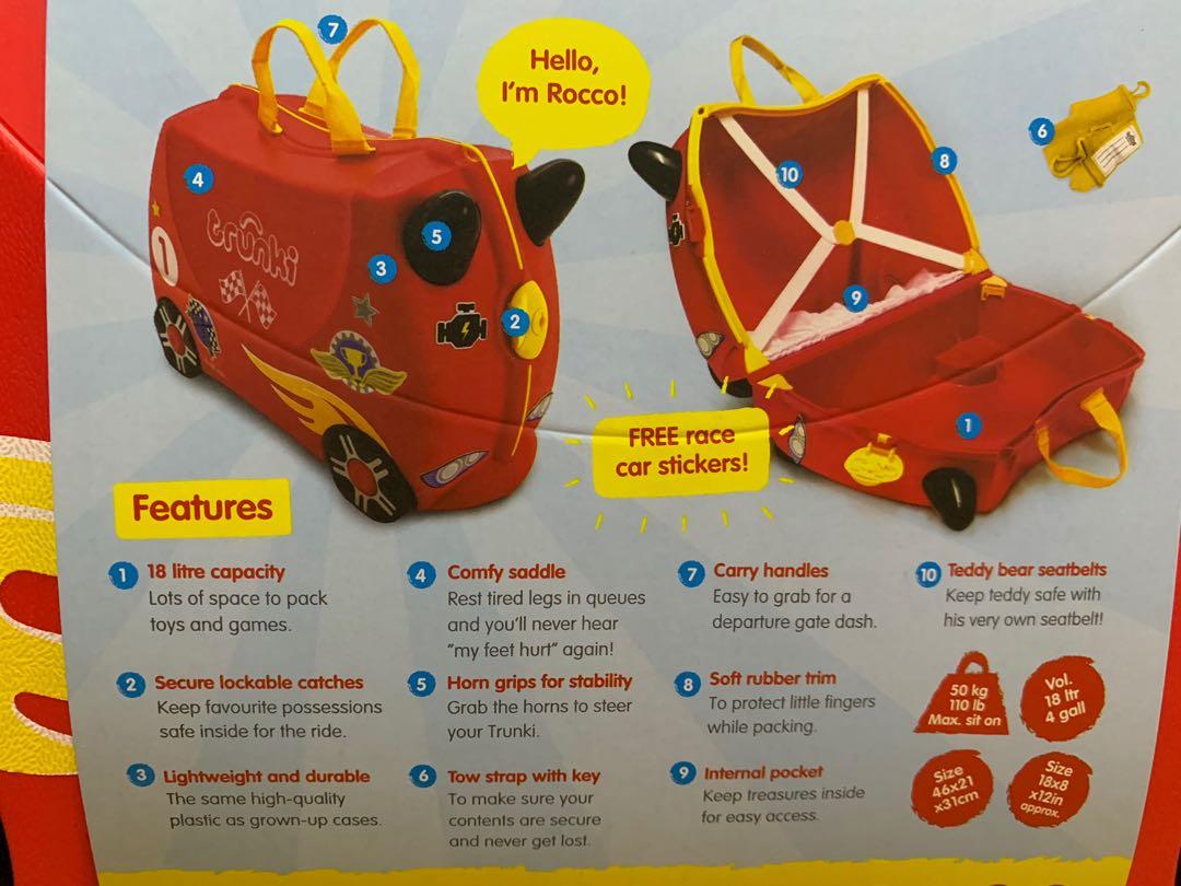 trunki rocco race car