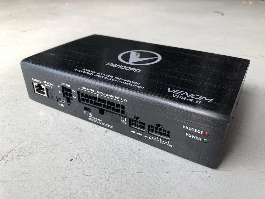 Venom Pandora Vpr 4 6 Dsp With Venom Pandora Controller Vpr Ct 2