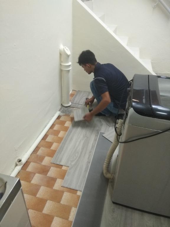 vinyl tiles installation and painting services62863076682627114