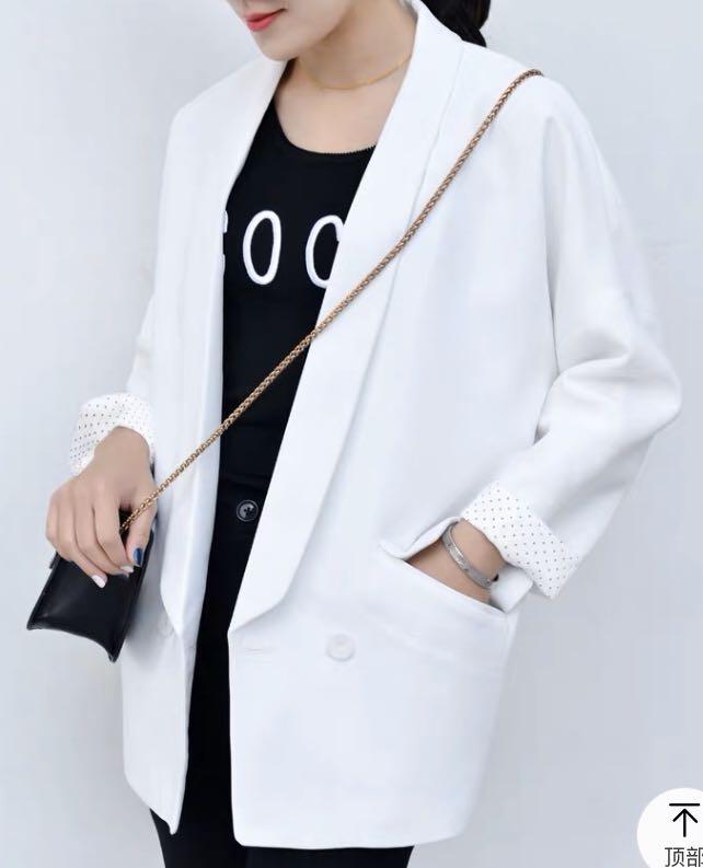 White blazer clearance design