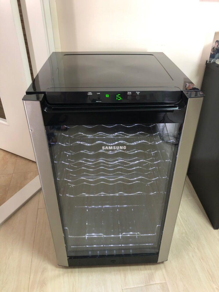 Samsung wine cooler rw33ebss sales