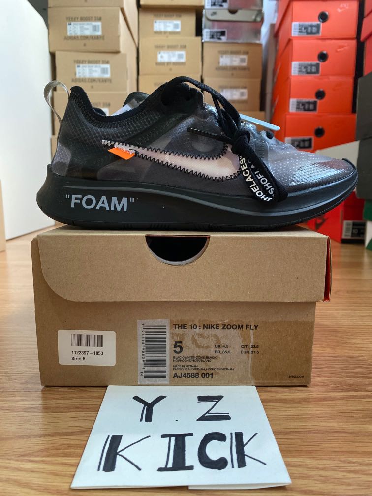 nike zoom size 5
