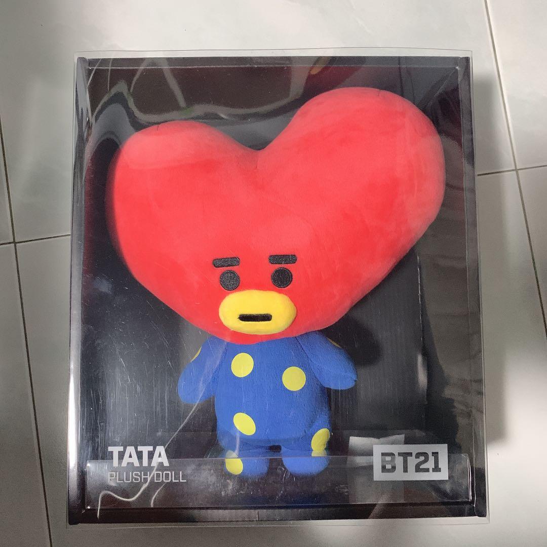 bt21 tata plush doll