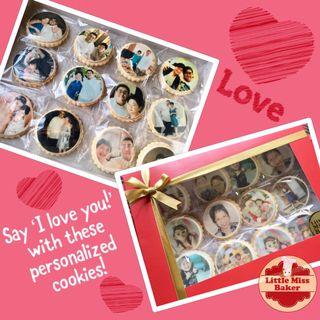 Valentine Personalized Cookies