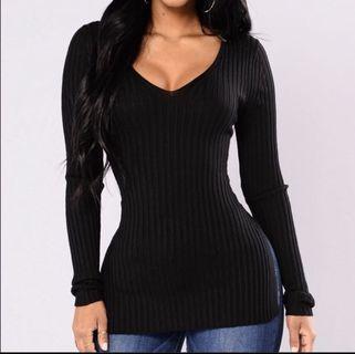 Fashion Nova black sweater