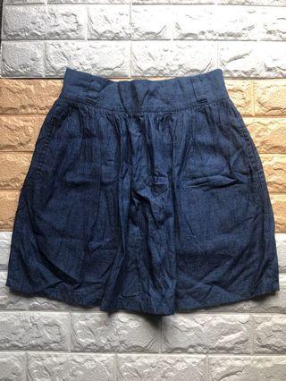 elan denim shorts