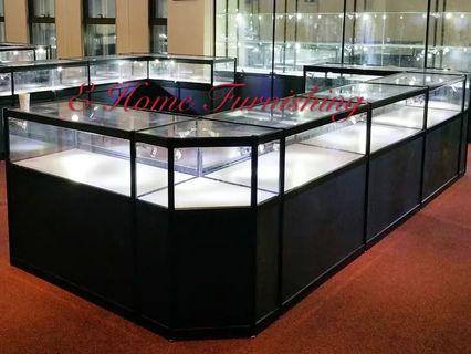 Counter Display Cabinet Customized Medium Height 