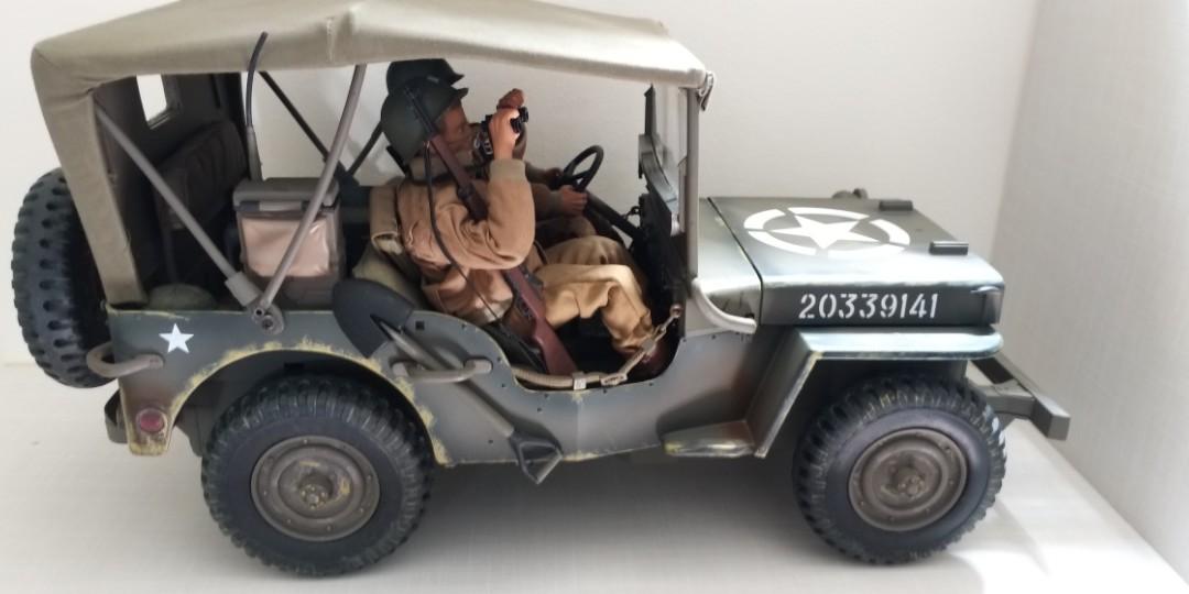21st century toys vintage war jeep ultimate soldiers