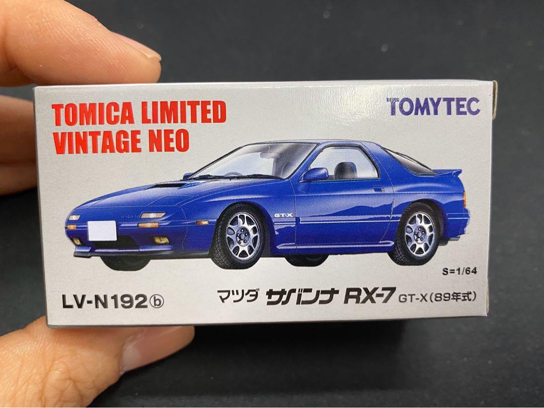 全新tomytec Tomica Lv N192b Mazda Rx 7 Gt X Fc 玩具 遊戲類 玩具 Carousell