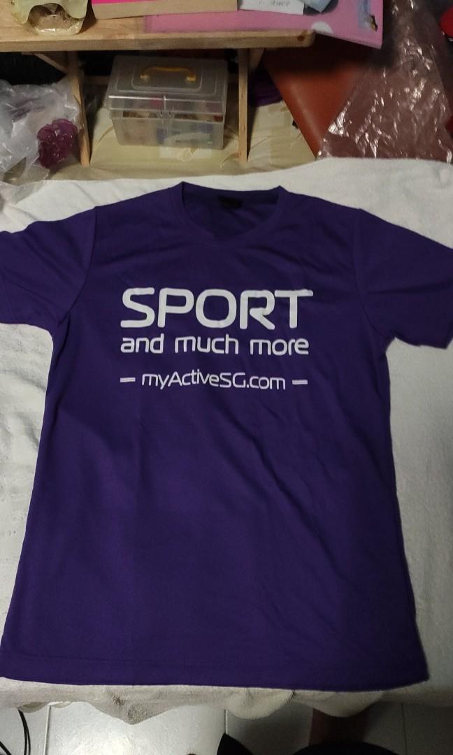 ActiveSG drifit Sports Tshirt [S size 