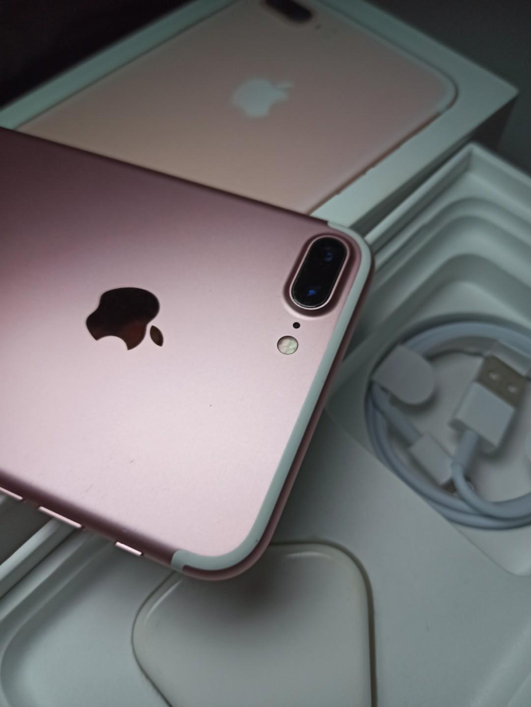 Apple Iphone 7 Plus Rose Gold 128gb Used No Low Ball Please Mobile Phones Gadgets Mobile Phones Iphone Iphone 7 Series On Carousell