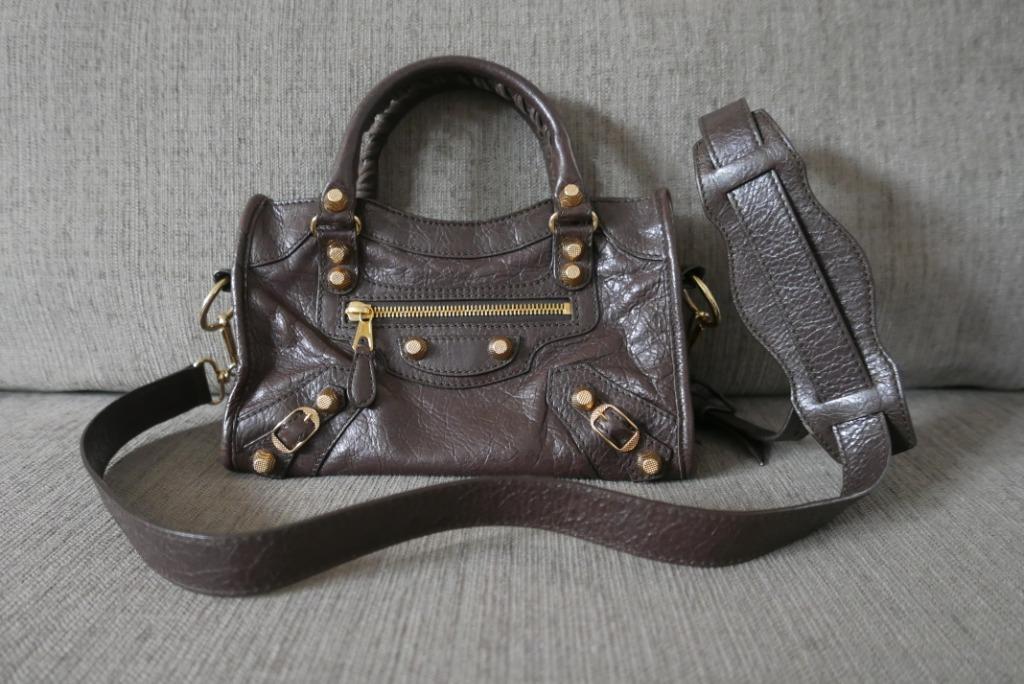 Balenciaga giant 12 gold mini city online