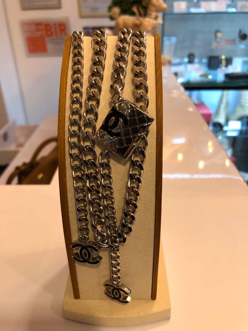 Authentic CHANEL Chain Belt Necklace, Luxury, Accessories on Carousell