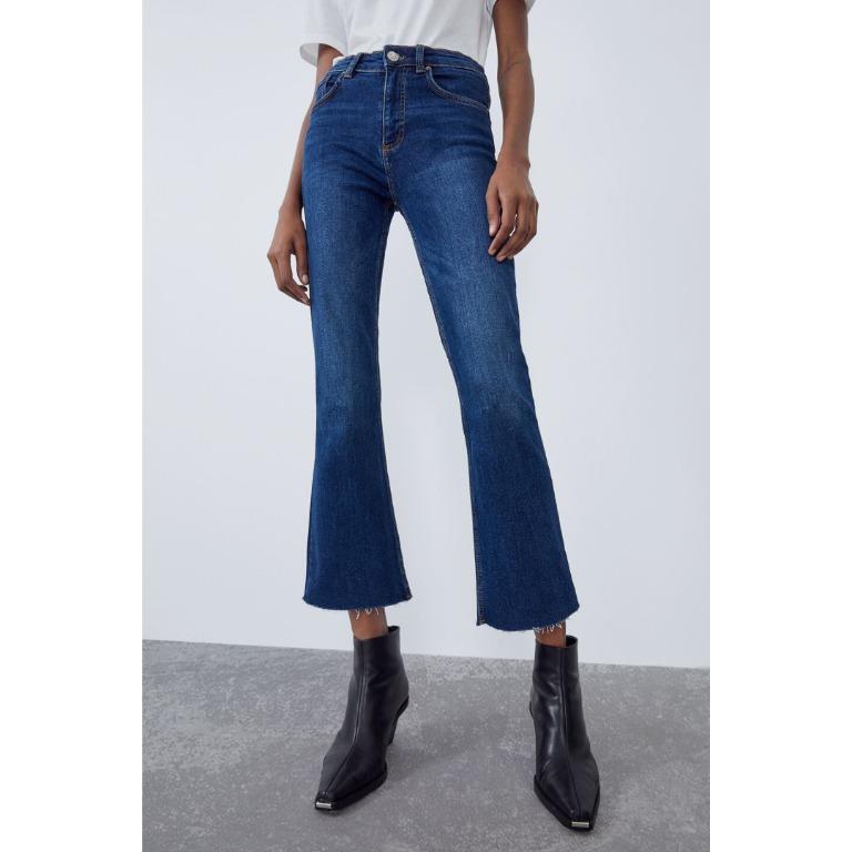 zara kick flare jeans