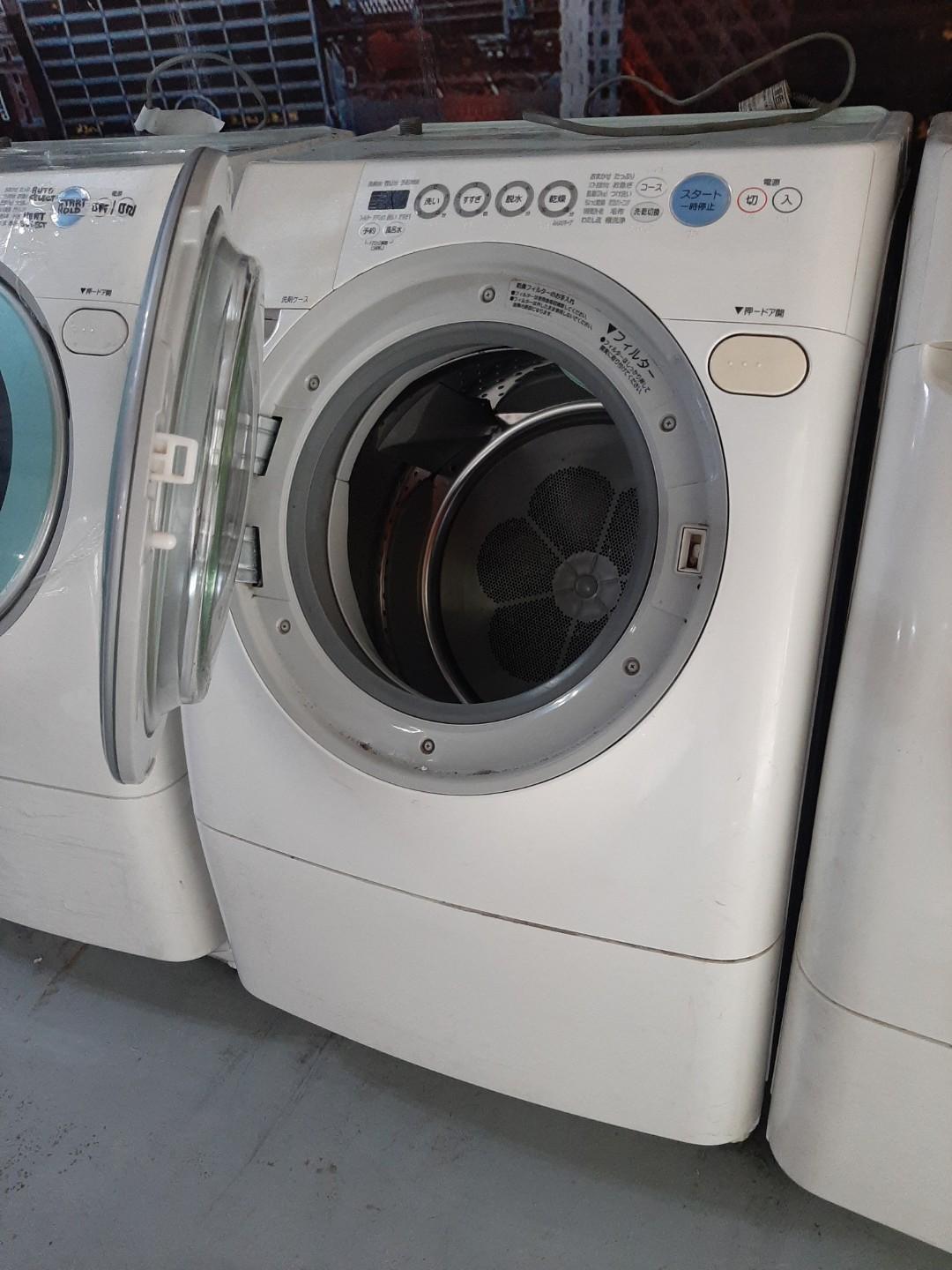 Automatic Washing Machine with 100Heatdryer Full Dry Japan Surplus 8kg Capacity 2ndhand, TV