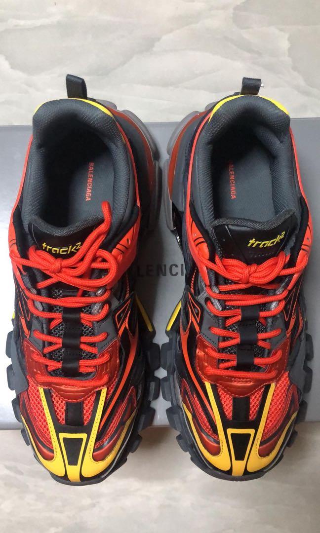 balenciaga track 2 orange