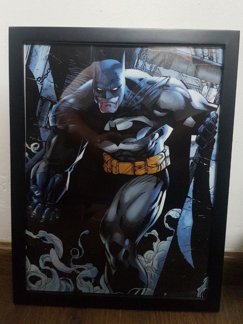 Batman comic poster with frames, Video Gaming, Video Game Consoles ...