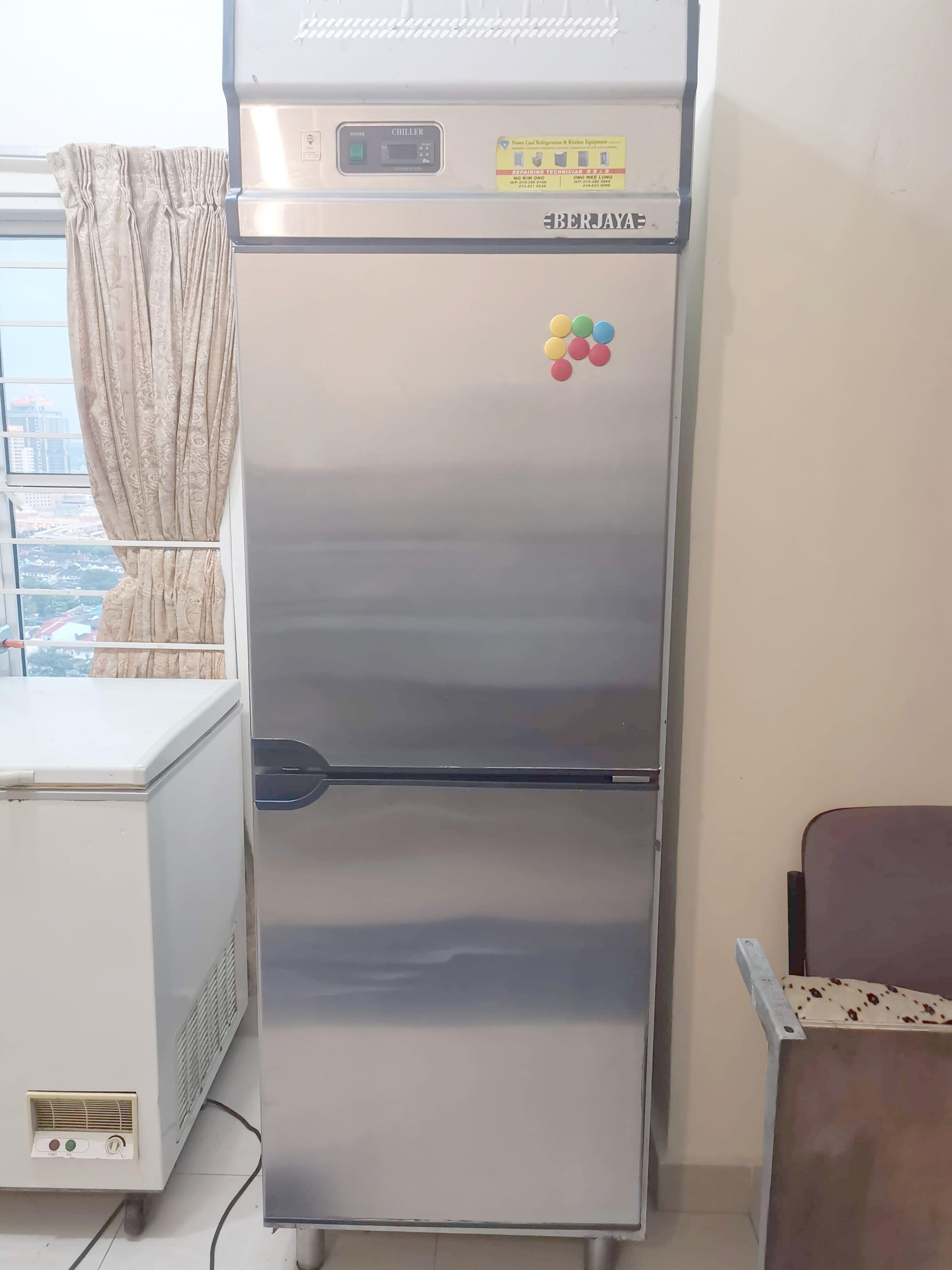 Berjaya 2 Door Upright Chiller For Sale Kitchen Appliances On Carousell