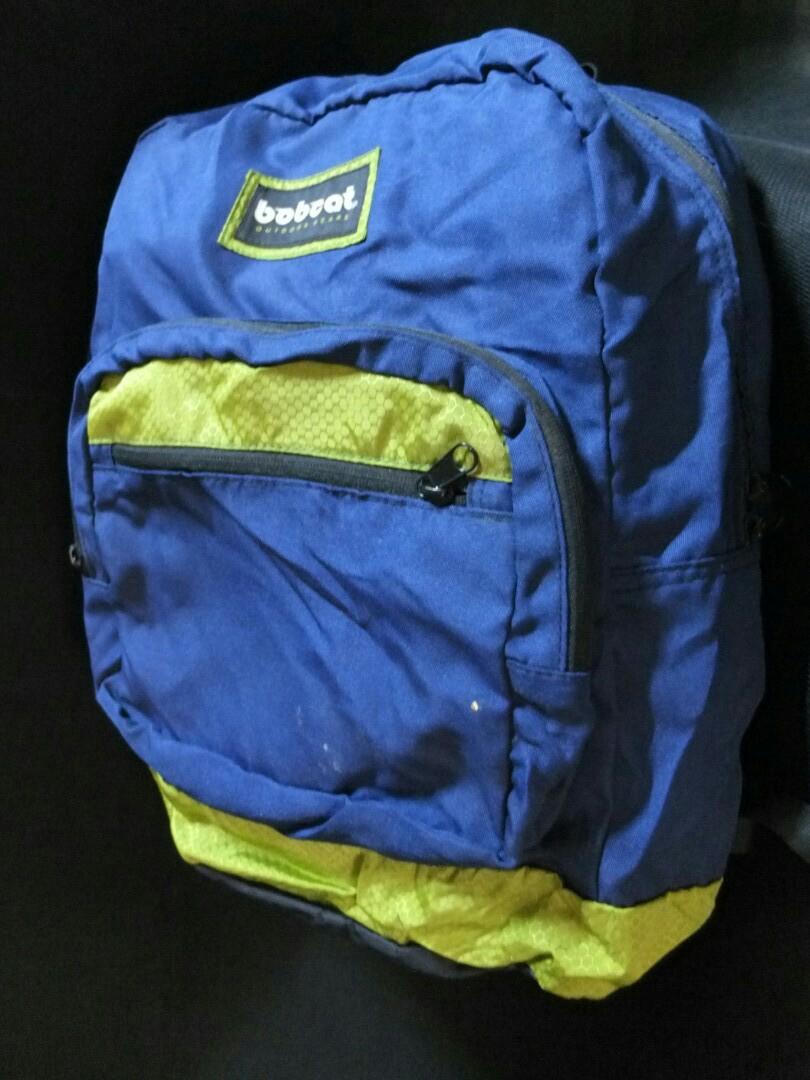 Bobcat Original Backpack, Men's Fashion, Bags, Backpacks on Carousell