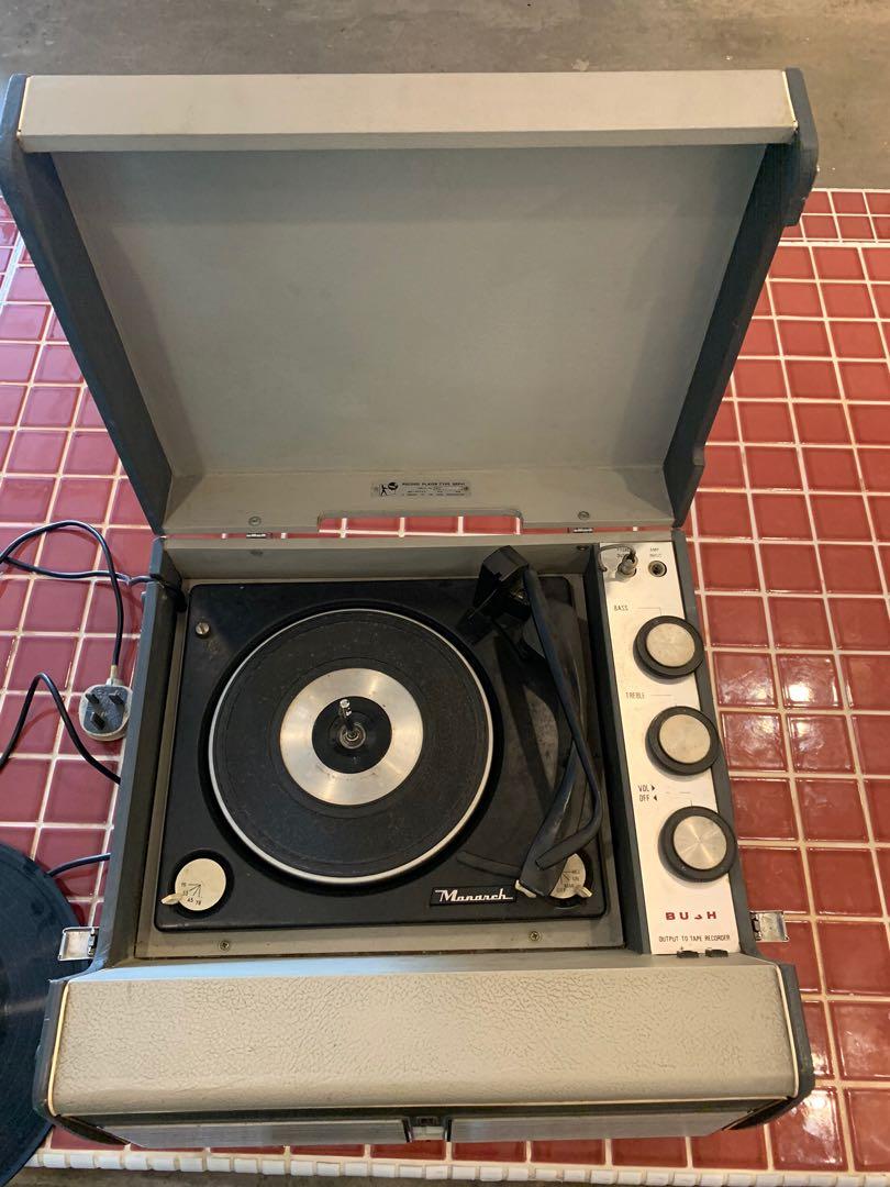 Bush Record Player w Monarch Turntable, Hobbies & Toys, Memorabilia