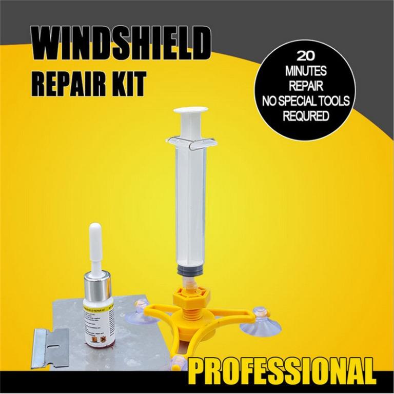 Car Windshield Repair Auto Glass Repair Tools Kit Diy Set Easy To Use Do It Yourself Car Accessories Accessories On Carousell