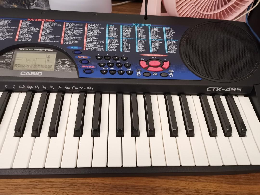 Casio CTK495 Electronic Keyboard *Excellent condition*, Hobbies & Toys