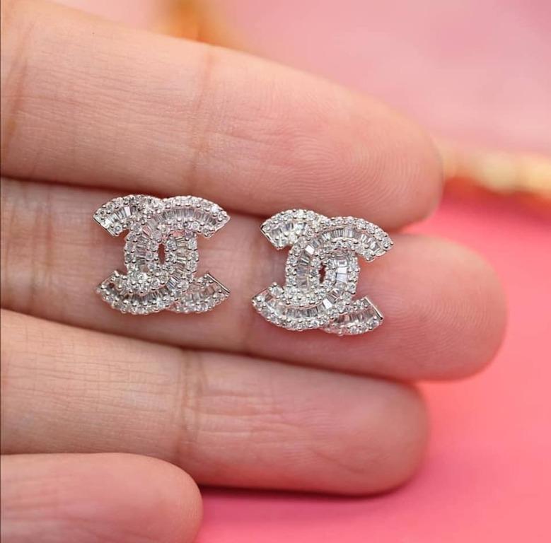 Chanel inspired earrings shop