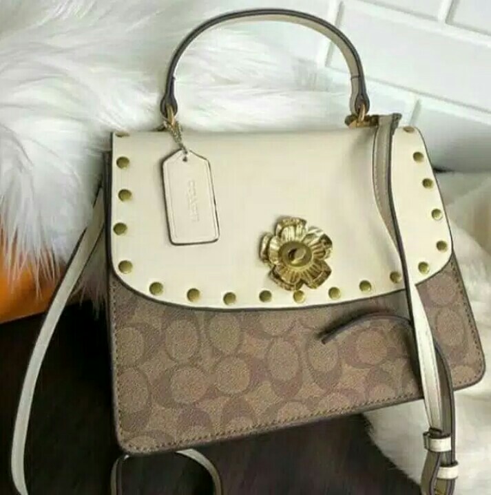 Coach Parker Top Handle Rivet on Carousell