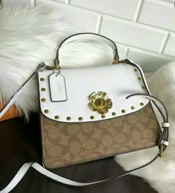 Coach Parker Top Handle Rivet on Carousell