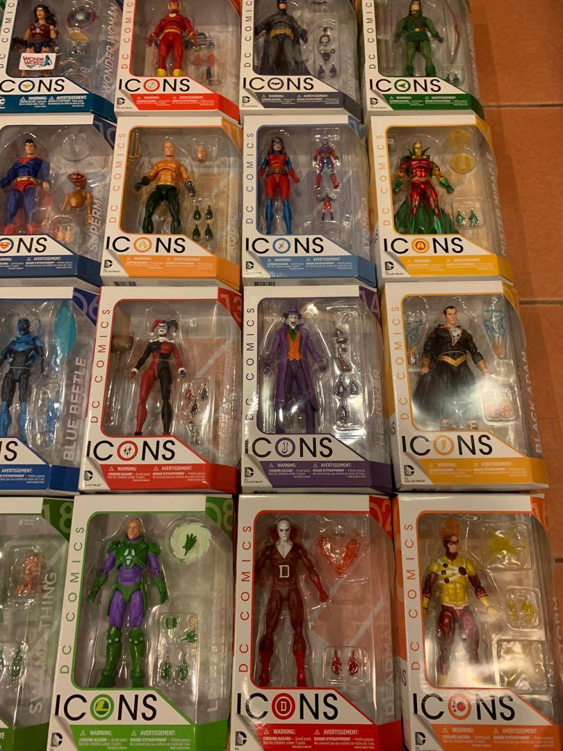 Dc shop icons collection