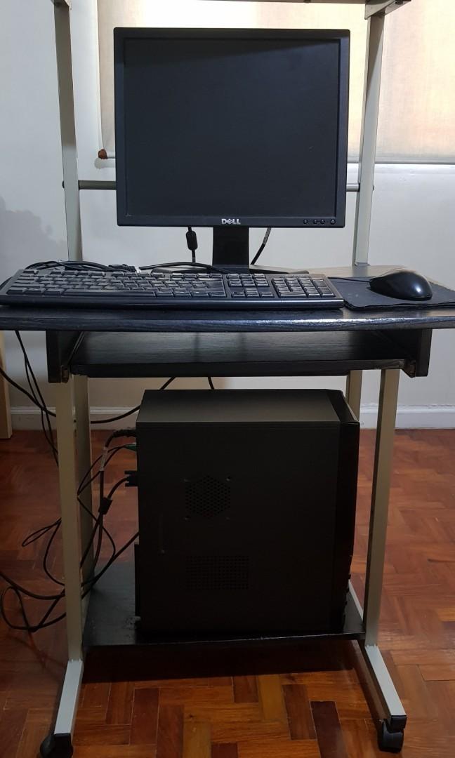 Desktop Pc Full Set With Table Electronics Computers Desktops