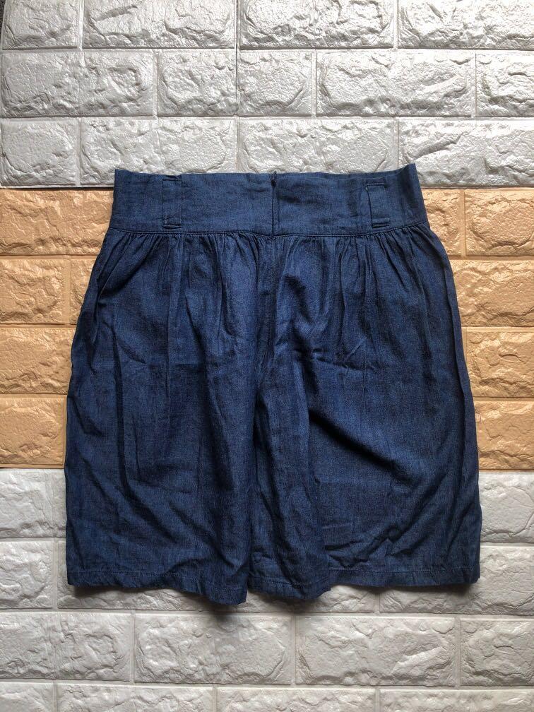 elan denim shorts